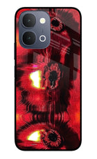 Fire Eye iQOO Z11x 5G Metal Case Back Cover by Casekaro
