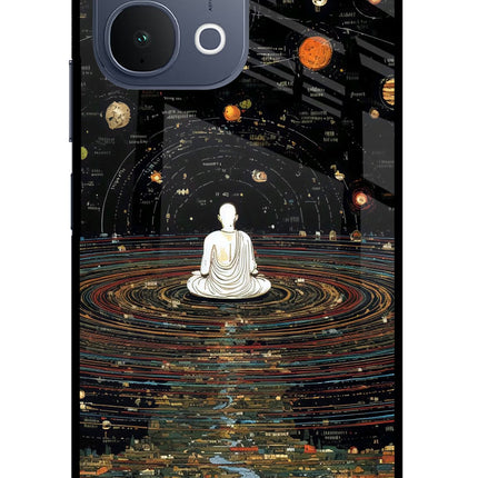 Space Monk iQOO Z11x 5G Metal Case Back Cover by Casekaro