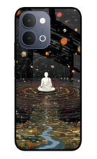 Space Monk iQOO Z11x 5G Metal Case Back Cover by Casekaro