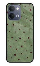 Green Stars iQOO Z11x 5G Metal Case Back Cover by Casekaro