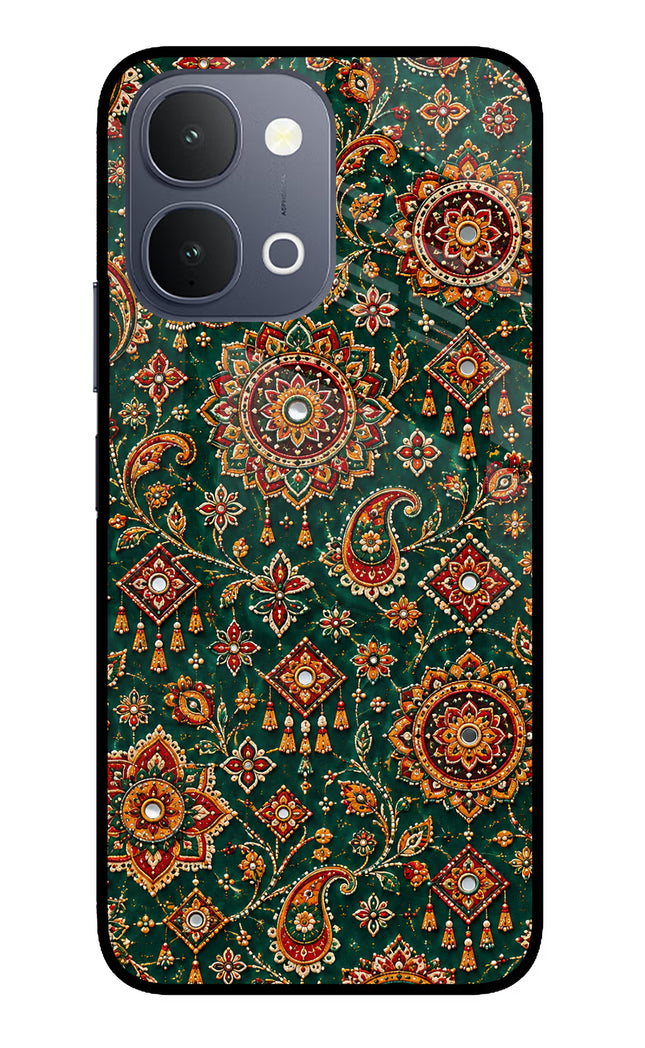 Green Pataka iQOO Z11x 5G Metal Case Back Cover by Casekaro
