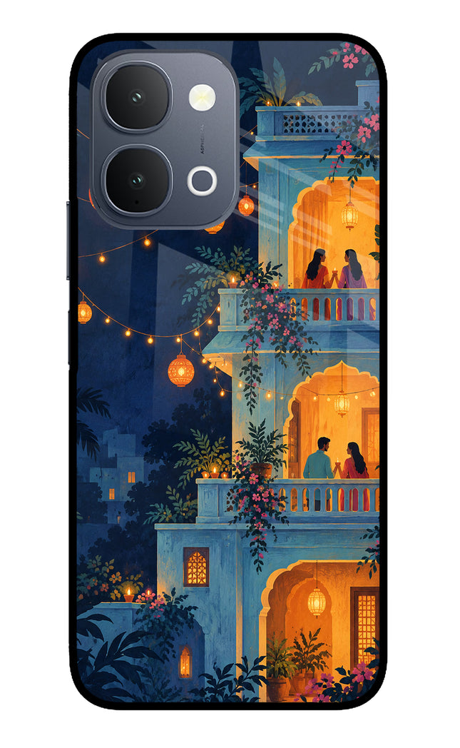 Balcony Glow iQOO Z11x 5G Metal Case Back Cover by Casekaro