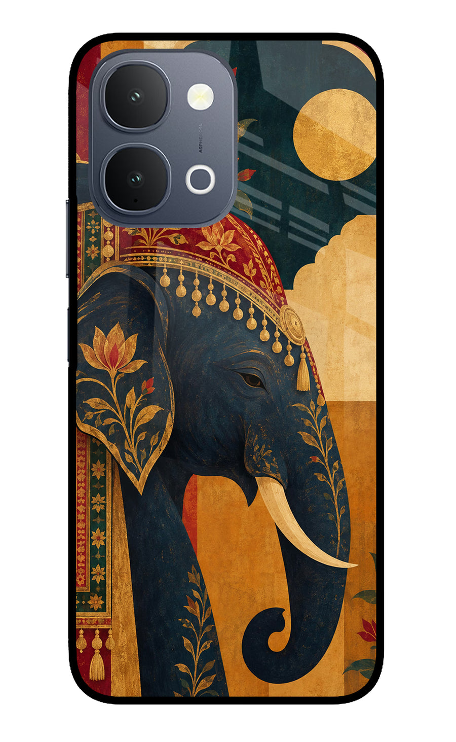 Royal Elephant iQOO Z11x 5G Back Cover, Metal case