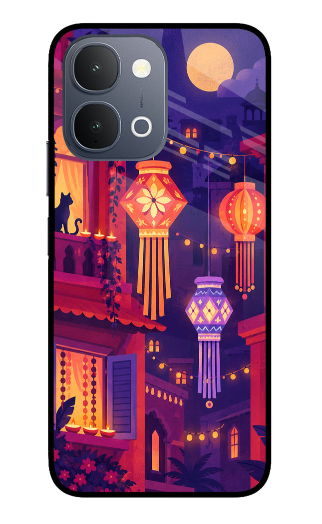 Lantern Lane iQOO Z11x 5G Metal Case Back Cover by Casekaro