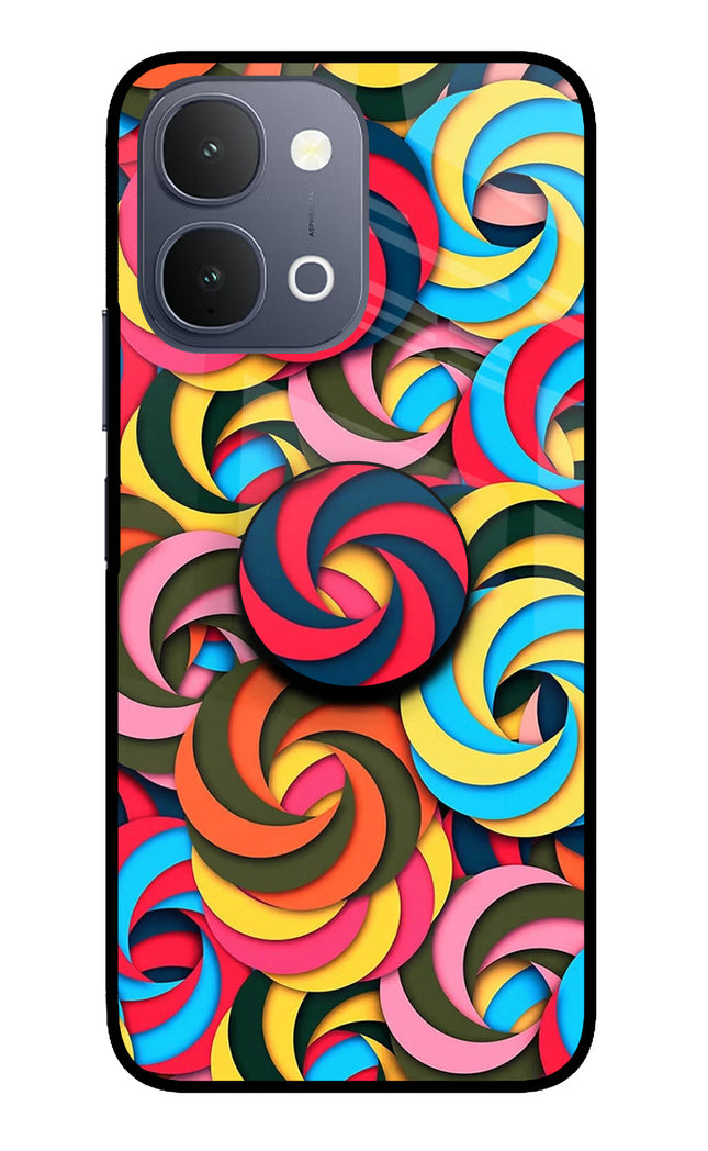 Spiral Pattern iQOO Z11x 5G Pop Case by Casekaro