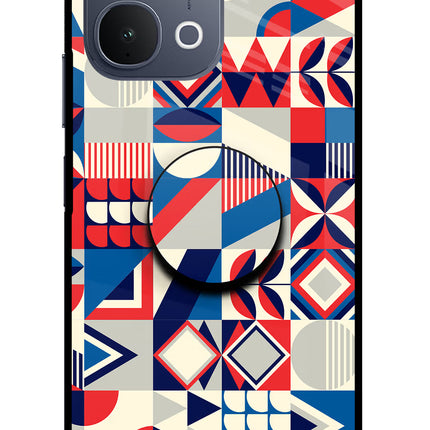 Colorful Pattern iQOO Z11x 5G Pop Case by Casekaro