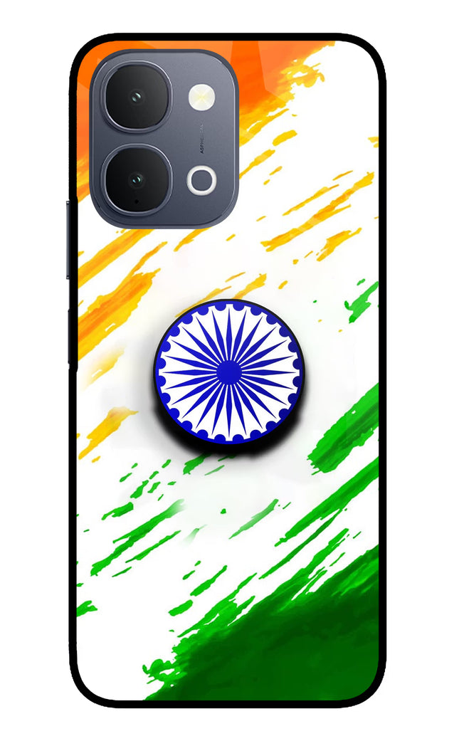 Indian Flag Ashoka Chakra iQOO Z11x 5G Pop Case by Casekaro