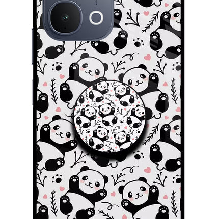 Cute Panda iQOO Z11x 5G Pop Case by Casekaro