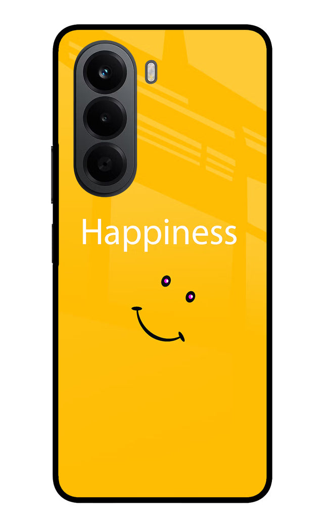 Happiness With Smiley OnePlus Nord CE6 Lite Metal Case Back Cover by Casekaro