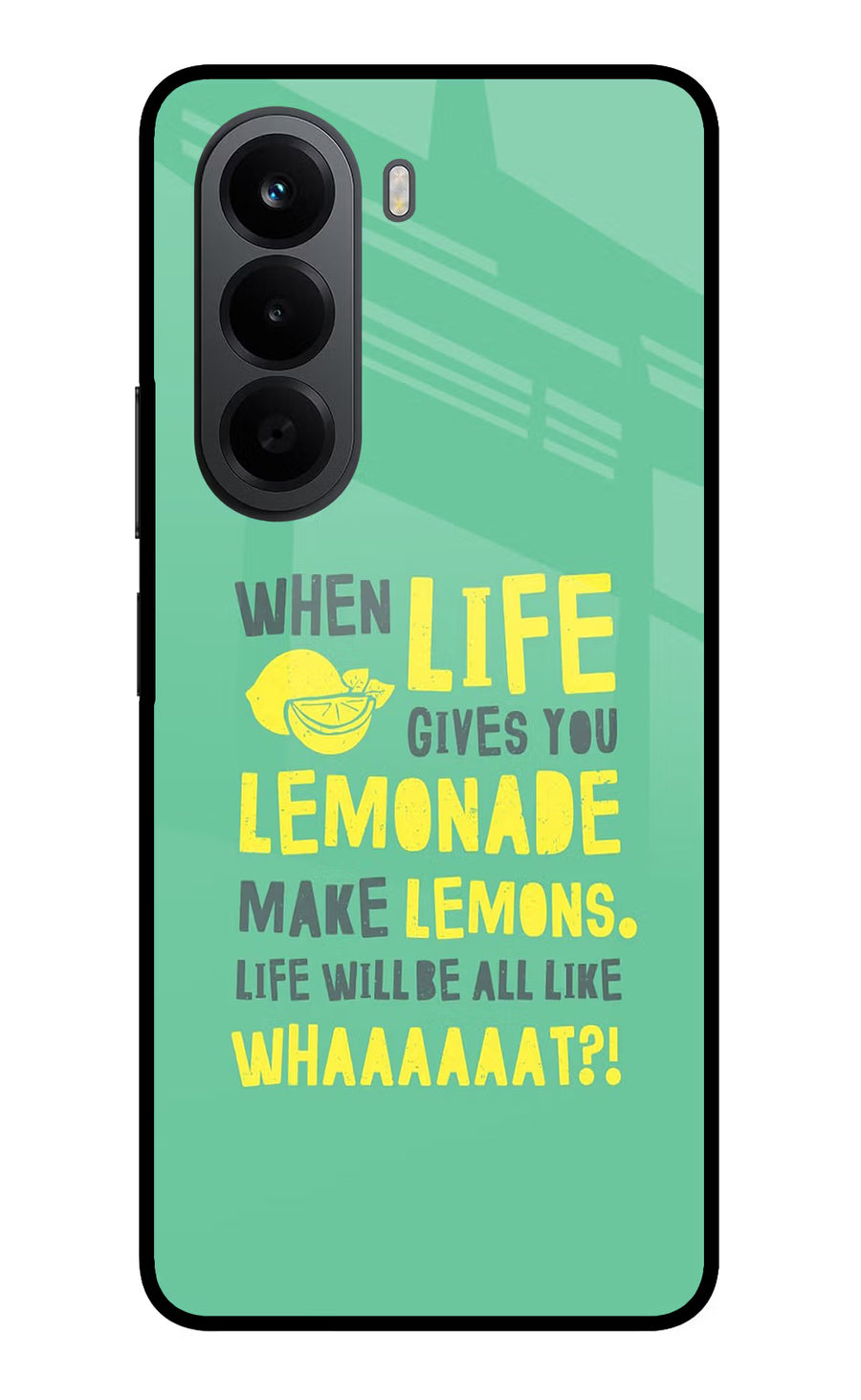 Quote OnePlus Nord CE6 Lite Back Cover, Metal case