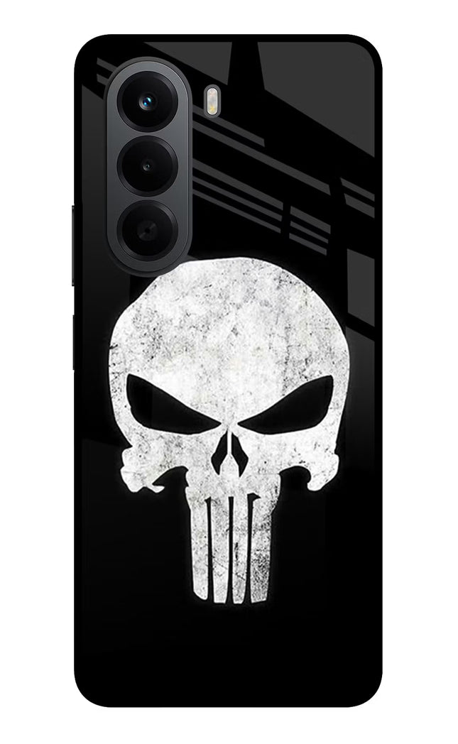Punisher Skull OnePlus Nord CE6 Lite Metal Case Back Cover by Casekaro