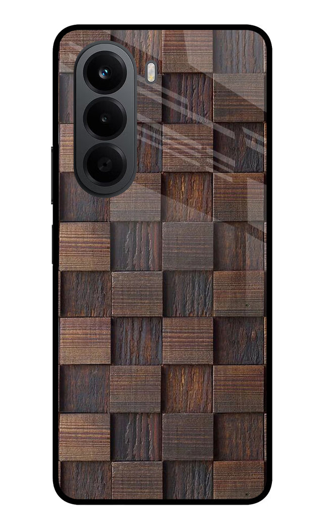 Wooden Cube Design OnePlus Nord CE6 Lite Metal Case Back Cover by Casekaro