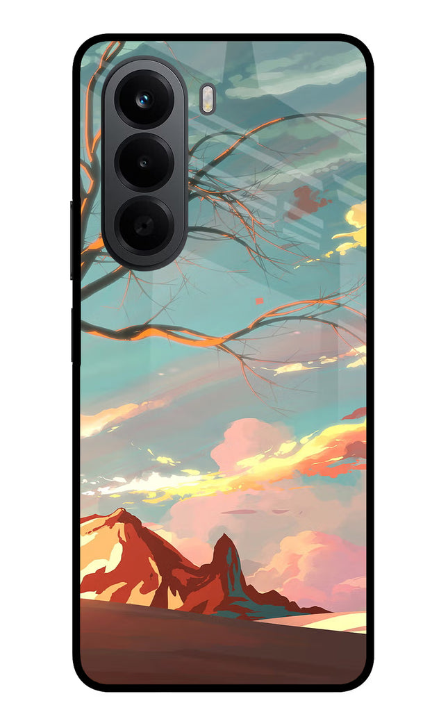 Scenery OnePlus Nord CE6 Lite Metal Case Back Cover by Casekaro