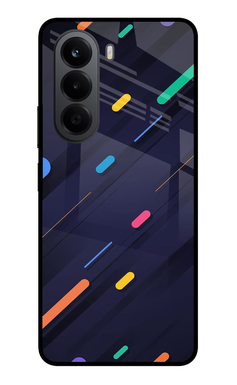 Abstract Design OnePlus Nord CE6 Lite Back Cover, Metal case