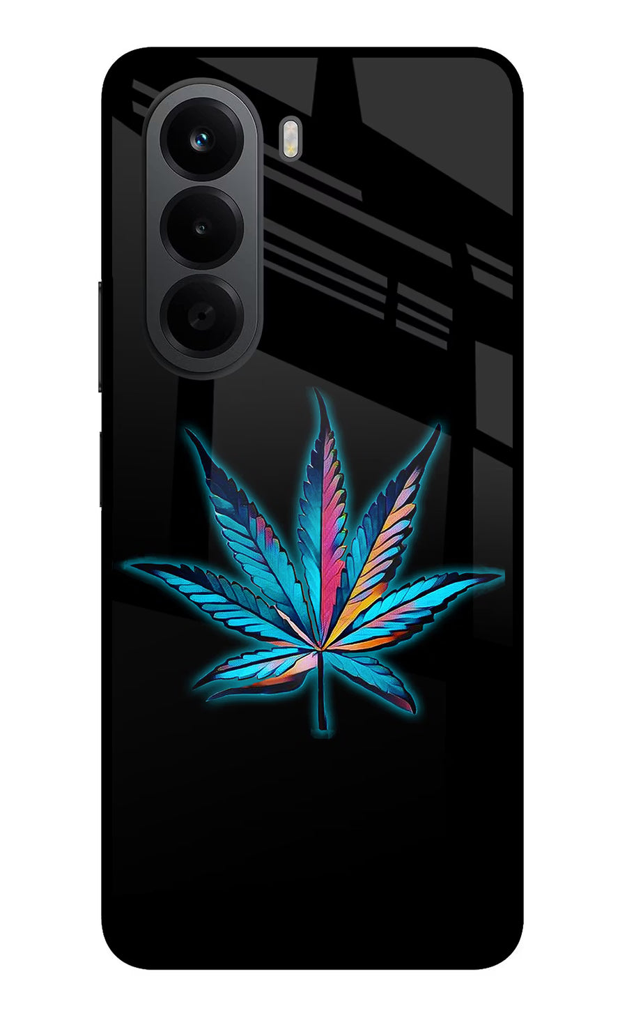 Weed OnePlus Nord CE6 Lite Back Cover, Metal case