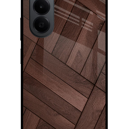 Wooden Texture Design OnePlus Nord CE6 Lite Metal Case Back Cover by Casekaro