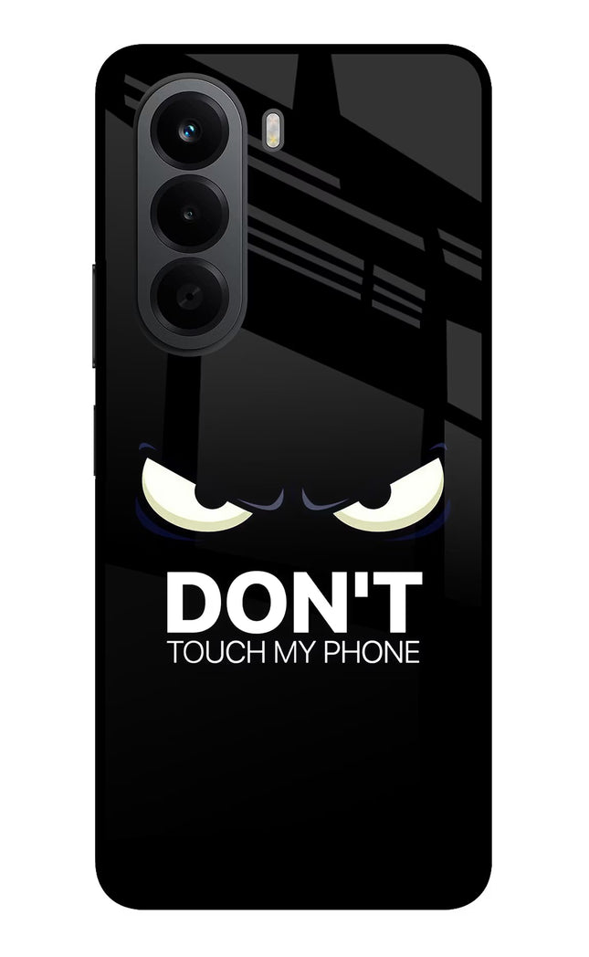Don'T Touch My Phone OnePlus Nord CE6 Lite Metal Case Back Cover by Casekaro