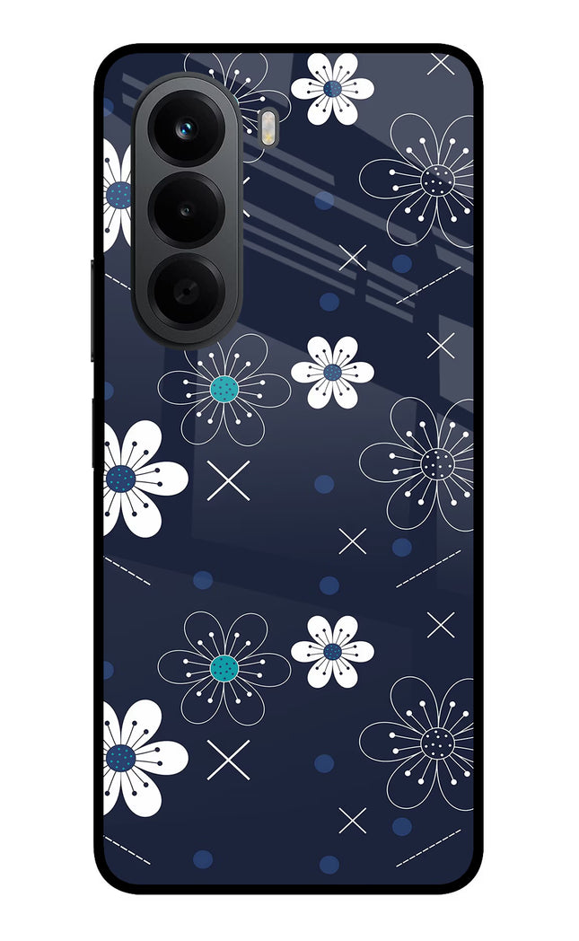 Flowers OnePlus Nord CE6 Lite Metal Case Back Cover by Casekaro