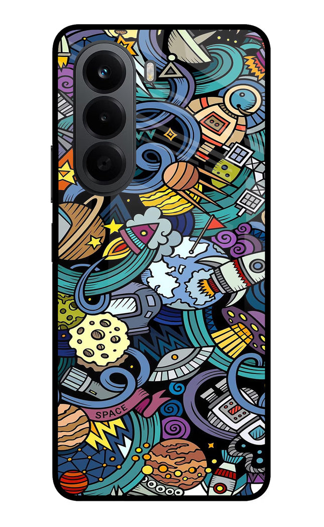 Space Abstract OnePlus Nord CE6 Lite Metal Case Back Cover by Casekaro