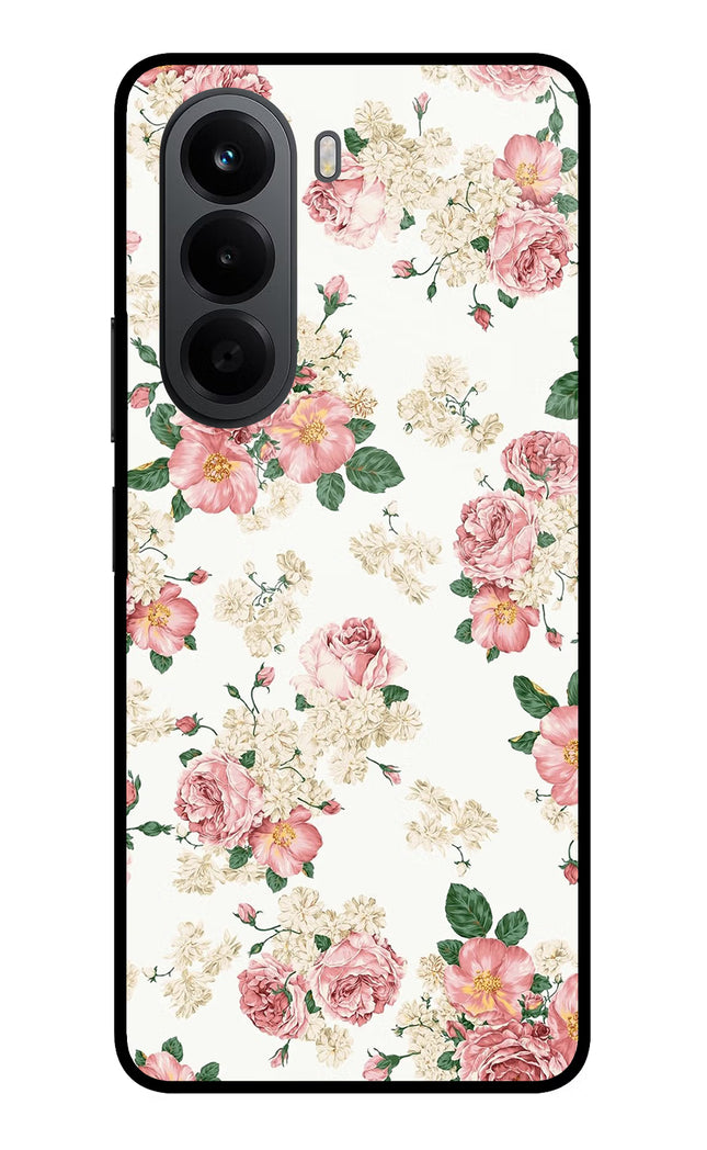 Flowers OnePlus Nord CE6 Lite Metal Case Back Cover by Casekaro