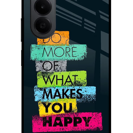 Do More Of What Makes You Happy OnePlus Nord CE6 Lite Metal Case Back Cover by Casekaro