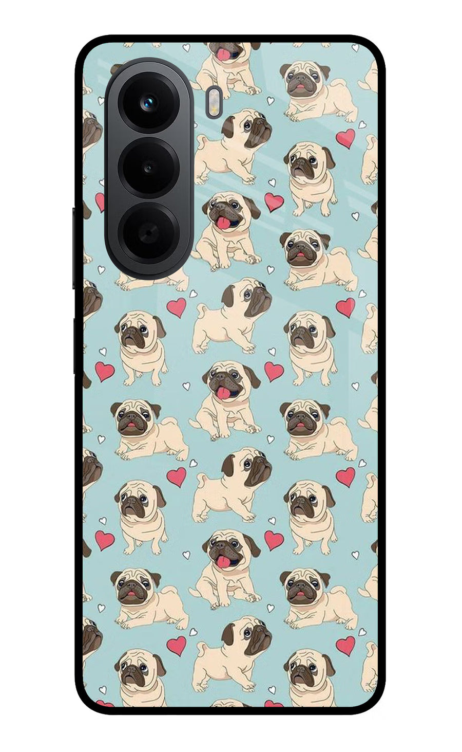 Pug Dog OnePlus Nord CE6 Lite Back Cover, Metal case