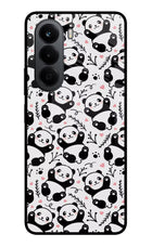 Cute Panda OnePlus Nord CE6 Lite Metal Case Back Cover by Casekaro