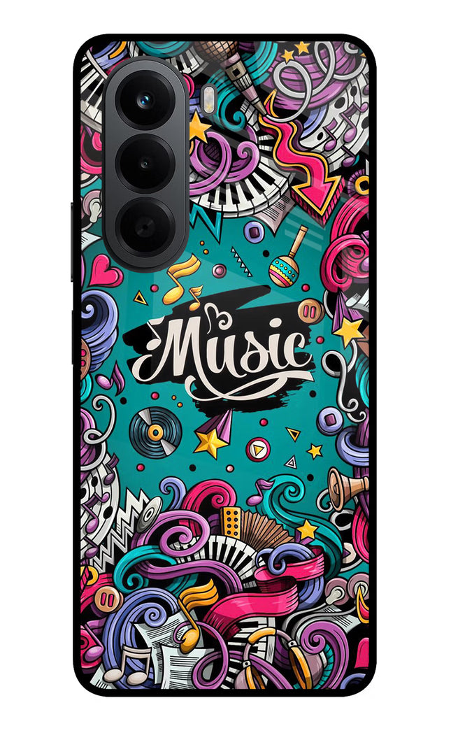 Music Graffiti OnePlus Nord CE6 Lite Metal Case Back Cover by Casekaro