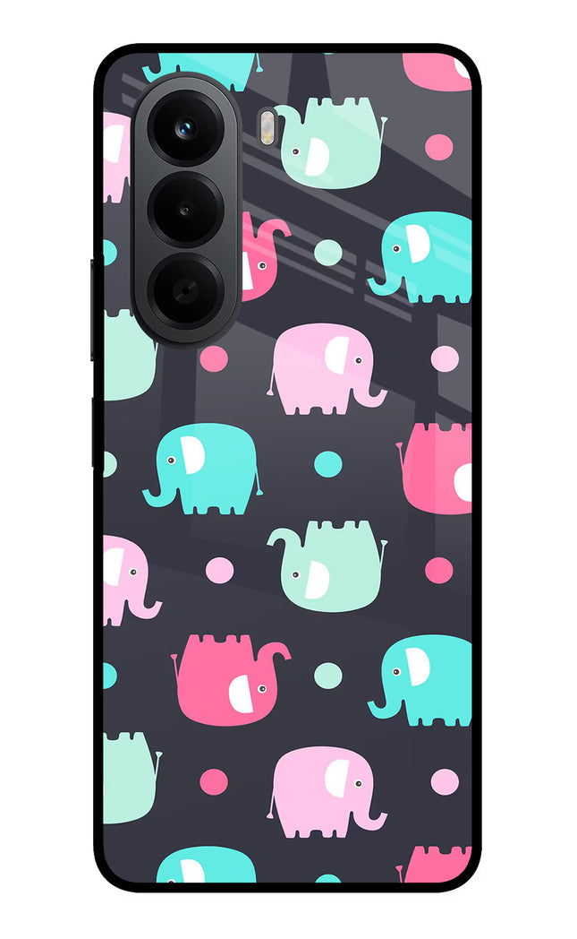 Elephants OnePlus Nord CE6 Lite Metal Case Back Cover by Casekaro