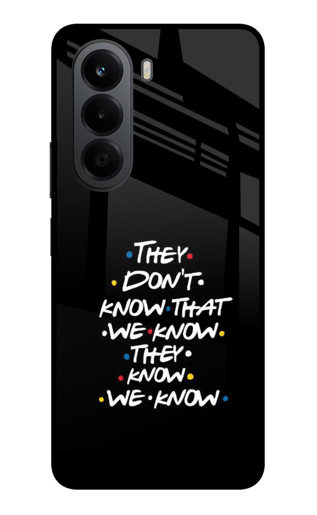 FRIENDS Dialogue OnePlus Nord CE6 Lite Metal Case Back Cover by Casekaro