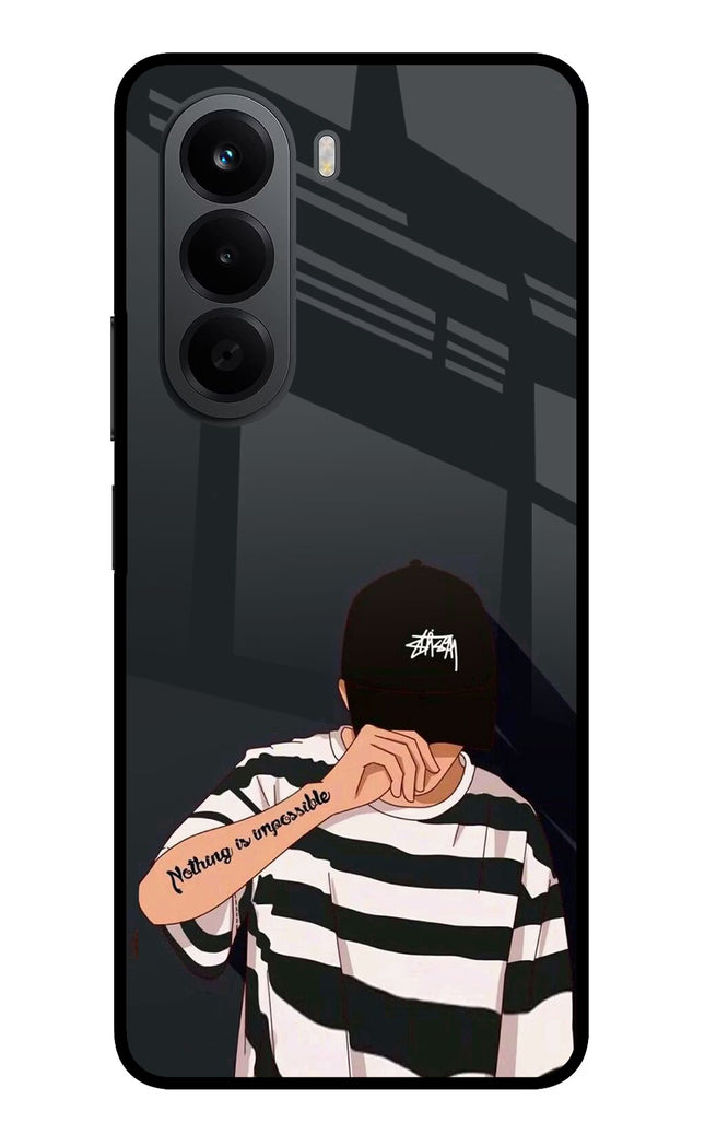 Aesthetic Boy OnePlus Nord CE6 Lite Metal Case Back Cover by Casekaro