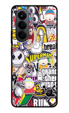 Sticker Bomb OnePlus Nord CE6 Lite Metal Case Back Cover by Casekaro