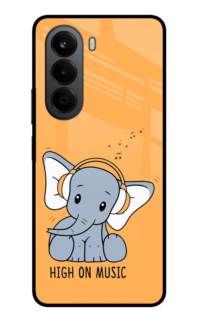 High On Music OnePlus Nord CE6 Lite Metal Case Back Cover by Casekaro