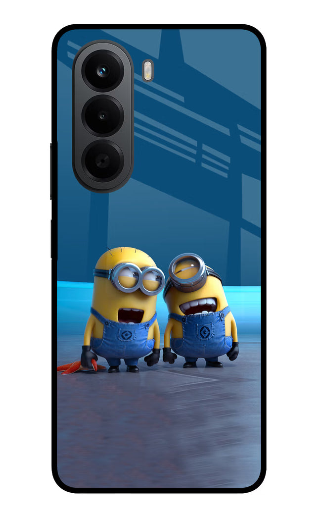 Minion Laughing OnePlus Nord CE6 Lite Metal Case Back Cover by Casekaro