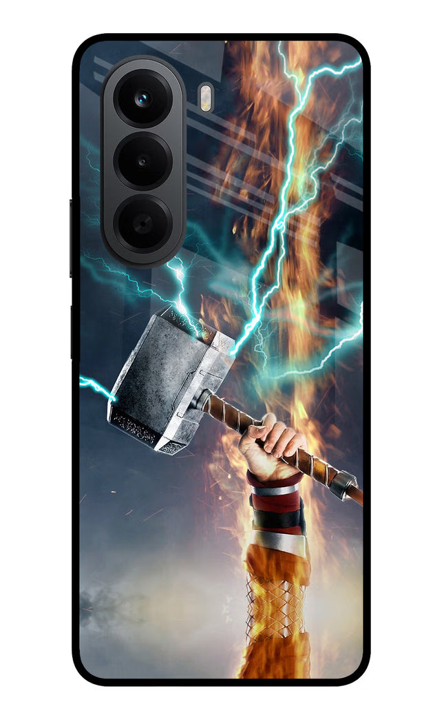 Thor Hammer Mjolnir OnePlus Nord CE6 Lite Metal Case Back Cover by Casekaro