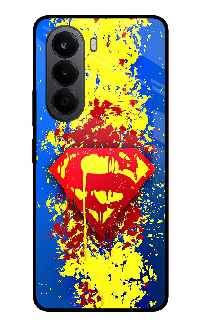 Superman logo OnePlus Nord CE6 Lite Metal Case Back Cover by Casekaro