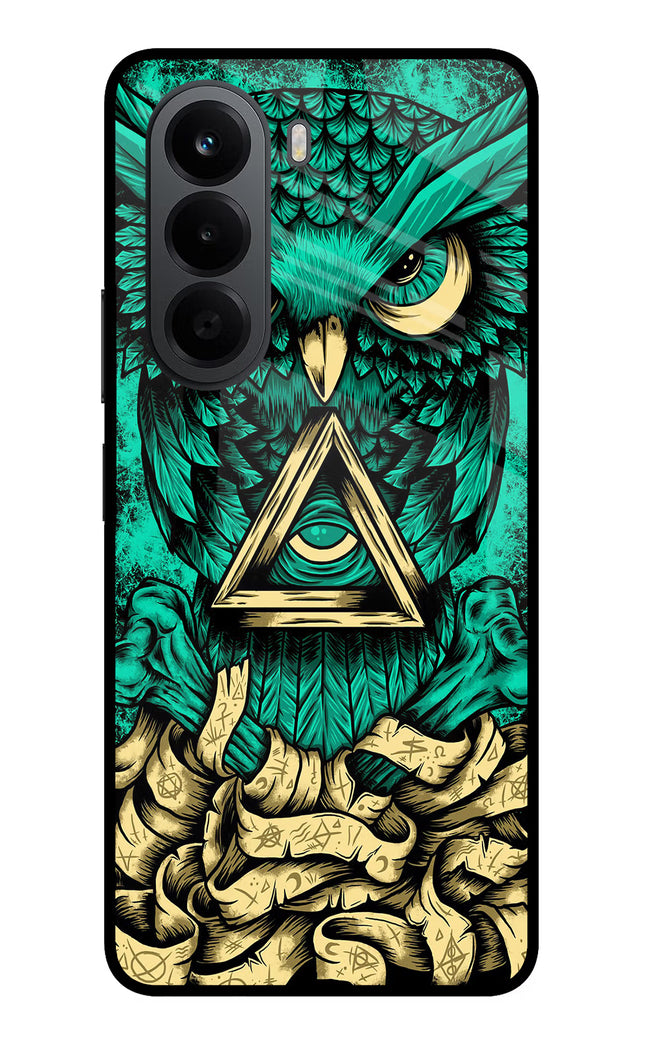 Green Owl OnePlus Nord CE6 Lite Metal Case Back Cover by Casekaro