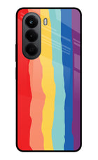 Rainbow OnePlus Nord CE6 Lite Metal Case Back Cover by Casekaro