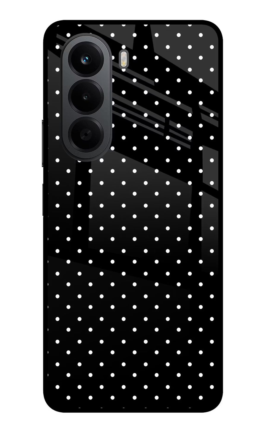 White Dots OnePlus Nord CE6 Lite Back Cover, Metal case