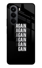 Again Again Gain OnePlus Nord CE6 Lite Metal Case Back Cover by Casekaro