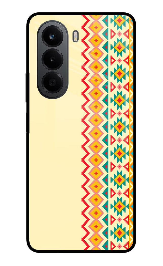 Ethnic Seamless OnePlus Nord CE6 Lite Metal Case Back Cover by Casekaro
