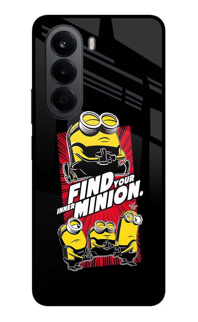 Find your inner Minion OnePlus Nord CE6 Lite Metal Case Back Cover by Casekaro