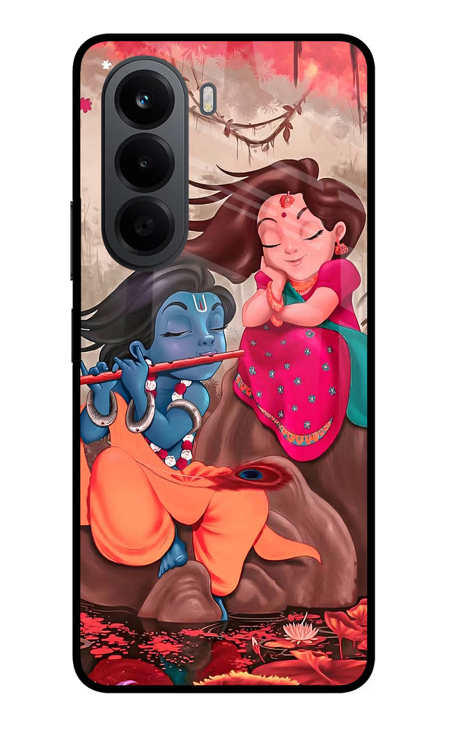 Radhe Krishna OnePlus Nord CE6 Lite Metal Case Back Cover by Casekaro