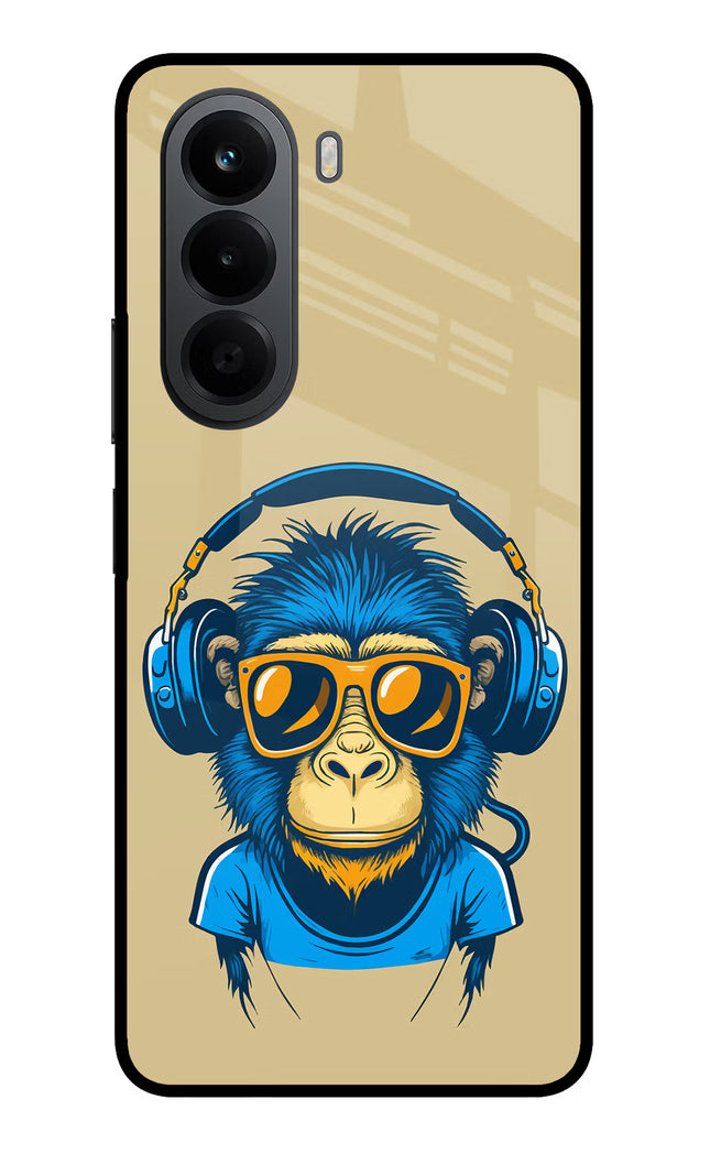 Monkey Headphone OnePlus Nord CE6 Lite Metal Case Back Cover by Casekaro