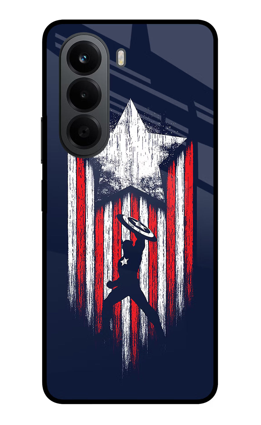 Captain America Marvel Art OnePlus Nord CE6 Lite Back Cover, Metal case