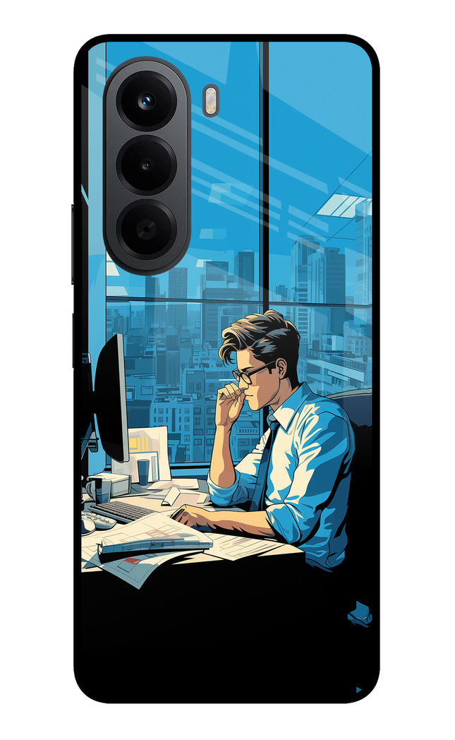 Focused Hustler (AI Generated) OnePlus Nord CE6 Lite Metal Case Back Cover by Casekaro