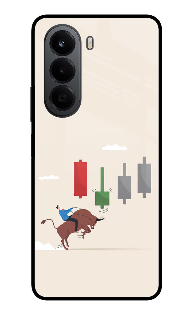 Bull Trading Momentum OnePlus Nord CE6 Lite Metal Case Back Cover by Casekaro