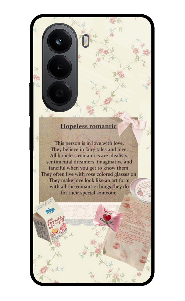 Hopeless Romantic OnePlus Nord CE6 Lite Metal Case Back Cover by Casekaro
