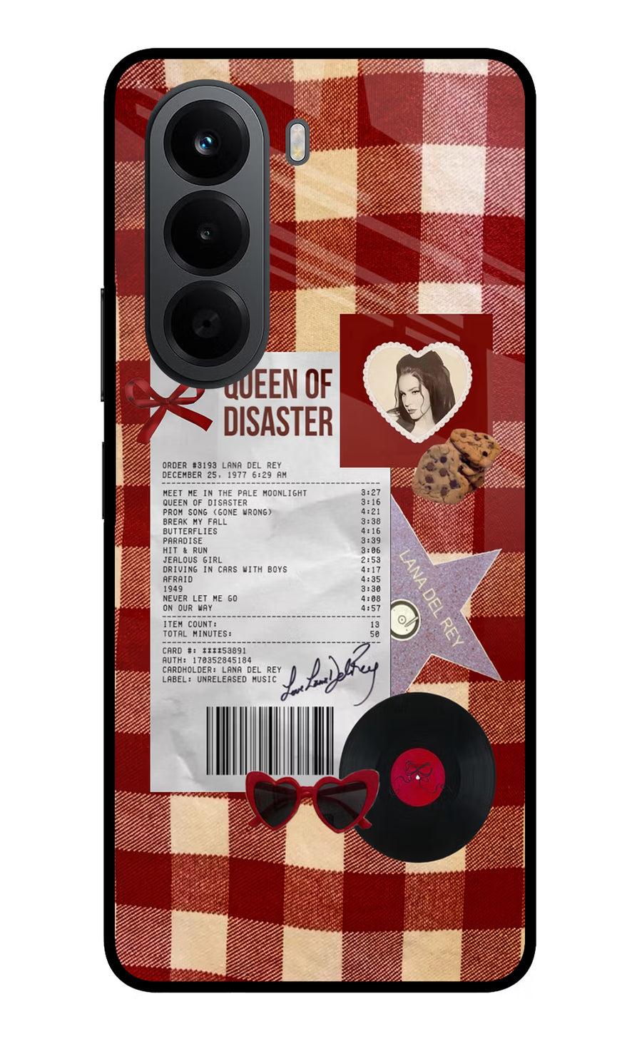 Queen of Disaster OnePlus Nord CE6 Lite Back Cover, Metal case