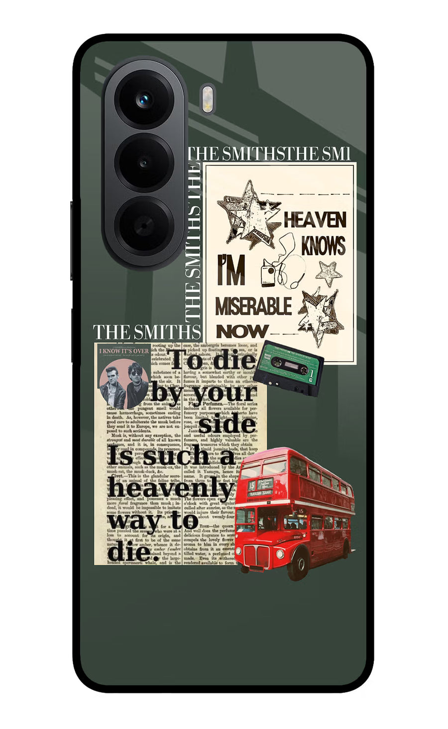 The Smiths OnePlus Nord CE6 Lite Back Cover, Metal case